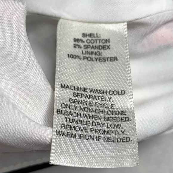 White House Black Market Pencil Skirt with Roses Floral Sz 2 - Picture 3 of 8